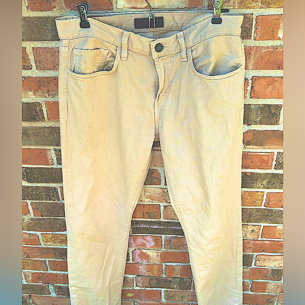 J.Brand Dune Colored Kane Men’s Straight Leg , Mid Rise pants . Size 32